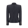 Balmain Black Wool Blazer