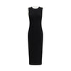 Balmain Black Viscose Casual Dress