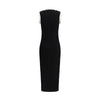 Balmain Black Viscose Casual Dress