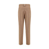 Fabiana Filippi Beige Fleece Wool Dress Pants