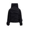 ALAINPAUL Black Polyamide Full-Length Jacket