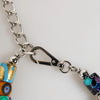 Dolce & Gabbana Multicolor Murano Glass Beads Brass Zamak Necklace