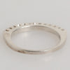 Nialaya Sterling Silber 925 Band Pave CZ Kristall Eternity Ring