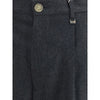Vivienne Westwood Gray Fleece Wool Casual Pants