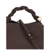 Ganni Brown Recycled Polyester Handbag