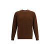 Laneus brauner Kaschmirpullover