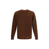 Laneus brauner Kaschmirpullover