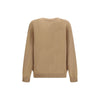 Laneus Beige Merino Wool Cardigan