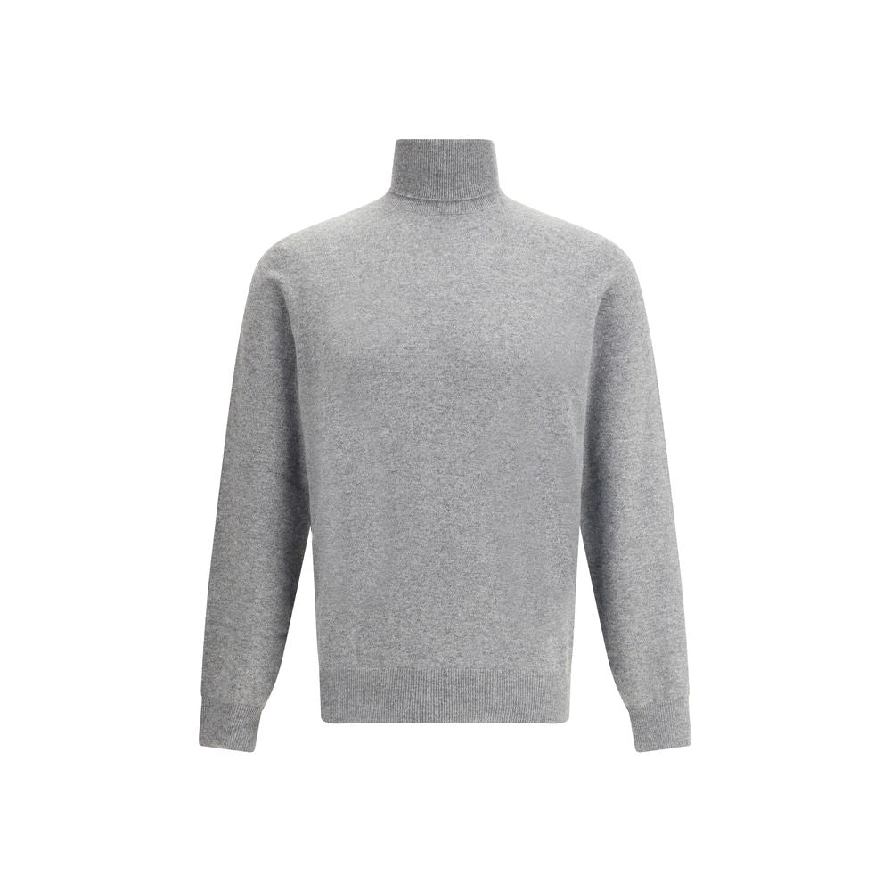 Brunello Cucinelli Grauer Kaschmirpullover