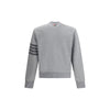 Thom Browne Gray Cotton Sweatshirt