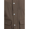 Brunello Cucinelli Brown Polyamide Coat
