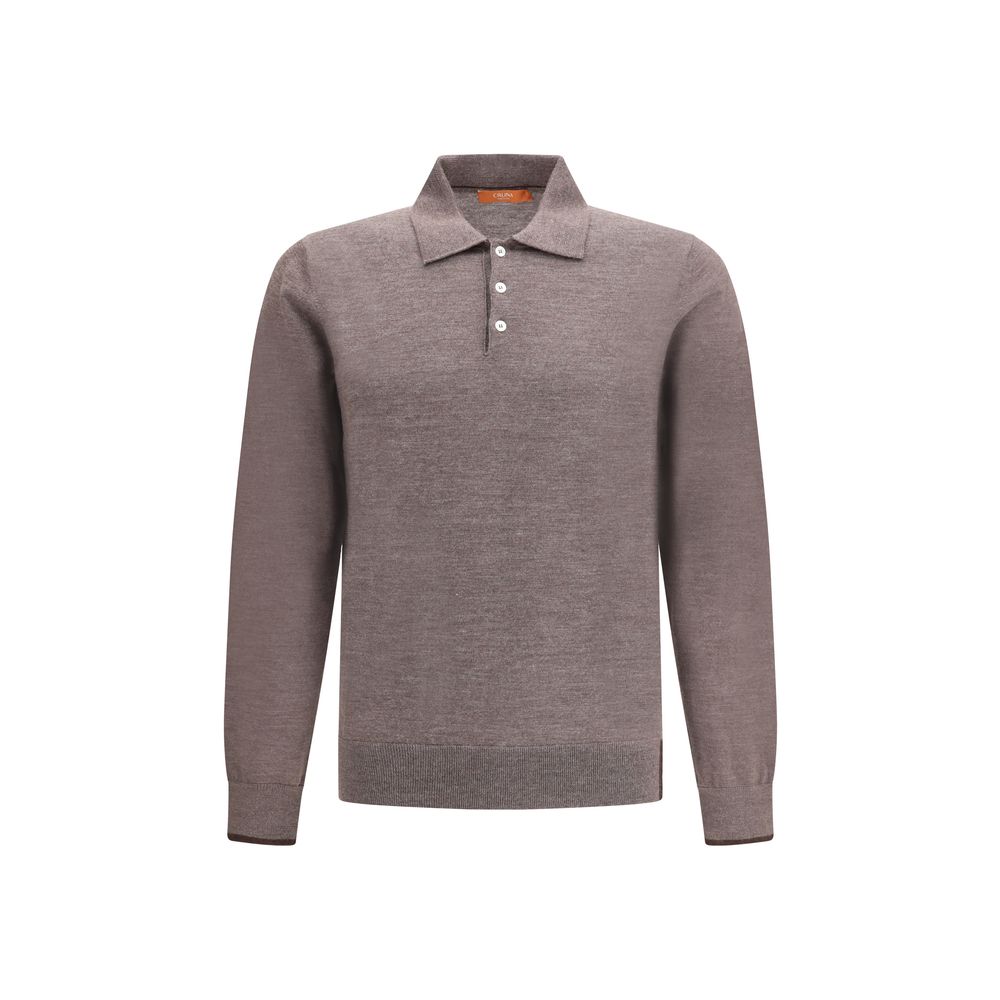 Cruna Gray Wool Sweatshirt