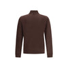 Cruna Brown Wool Turtleneck