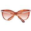Jimmy Choo Brown Plastic Sunglasses