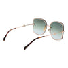 Maje Rose Gold Metal Sunglasses