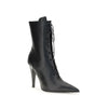 Alexander McQueen Black Calf Leather Bos Taurus Lace-Up Boots