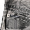 Dolce & Gabbana Black Grey Graphic Print Denim Pants Jeans