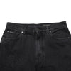 Dolce & Gabbana Black Cotton Logo Men Mid Waist Denim Jeans