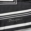 Dolce & Gabbana Black White StripeDot Print Casual Polo Shirt