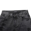 Dolce & Gabbana Black Tattered Skinny Cotton Men Denim Jeans