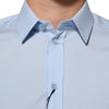 Dolce & Gabbana Light Blue Cotton GOLD Formal Men Dress Shirt