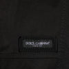 Dolce & Gabbana Black Cotton Cargo Jogger Sweatpants Pants