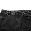 Dolce & Gabbana Black Washed Ripped Loose Cotton Denim Jeans