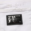Dolce & Gabbana White Distressed Ripped Denim Trouser Jeans