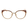 Emilio Pucci Brown Metal Glasses (Frames)