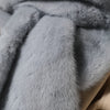Dolce & Gabbana Powder Blue Mink Fur Neck Warmer Scarf