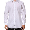 Dolce & Gabbana White Cotton MARTINI Men Formal Dress Shirt