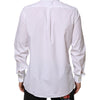 Dolce & Gabbana White Cotton MARTINI Men Formal Dress Shirt