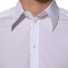 Dolce & Gabbana White Cotton MARTINI Men Formal Dress Shirt