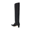 Staud Black Calf Leather Bos Taurus High Heel Boots