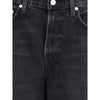 Citizens of Humanity Black Recycled Cotton High-Waisted Jean