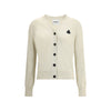 Marant Etoile White Cotton Cardigan
