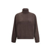 Brunello Cucinelli Brown Cashmere Turtleneck