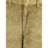 Petar Petrov Gold Cotton Casual Pants