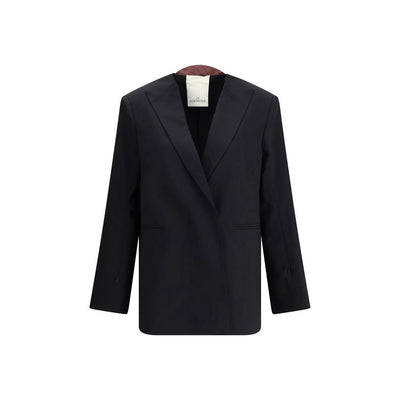 Di Stavnitser Schwarzer Polyester-Blazer
