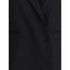 Di Stavnitser Schwarzer Polyester-Blazer