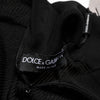 Dolce &amp; Gabbana Schwarzer Rollkragenpullover aus Viskose