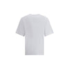 Maison Kitsuné Weißes Baumwoll-T-Shirt