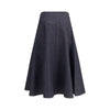 Jacquemus Blue Cotton Midi Skirt