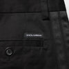 Dolce &amp; Gabbana Schwarze Stretch-Freizeithose aus Baumwolle