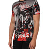 Dolce & Gabbana Multicolor Agrigento Dance Jazz Music Print T-shirt