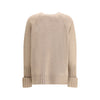 Tory Burch Beige Merino Wool Sweatshirt