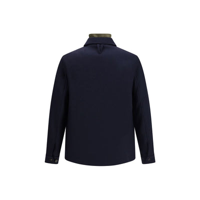 Valstar Blue Fleece Wool Coat