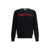 Alexander McQueen Schwarzes Woll-Sweatshirt