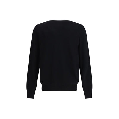 Alexander McQueen Schwarzes Woll-Sweatshirt