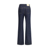 Alexander McQueen Jeans aus blauer Baumwolle mit geradem Bein